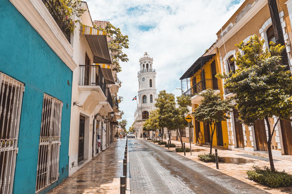 historické hlavní město Santo Domingo