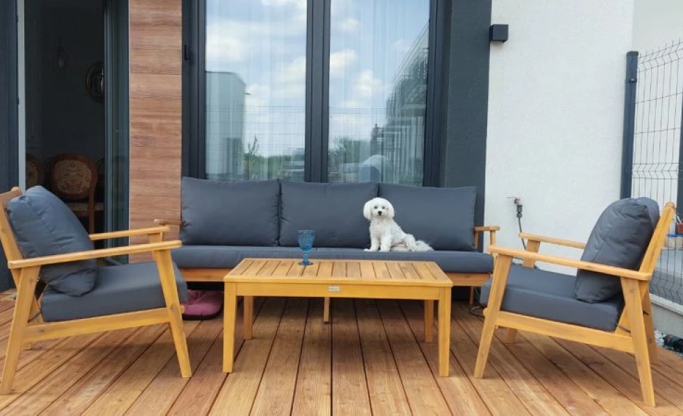 Záhradný nábytok na jeseň a v zime