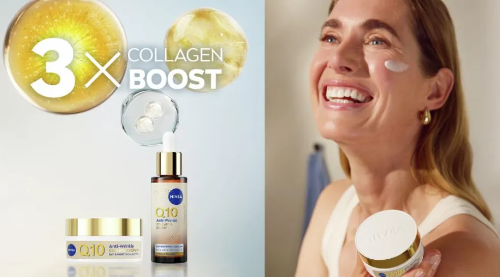 Rad NIVEA Q10 Collagen Expert