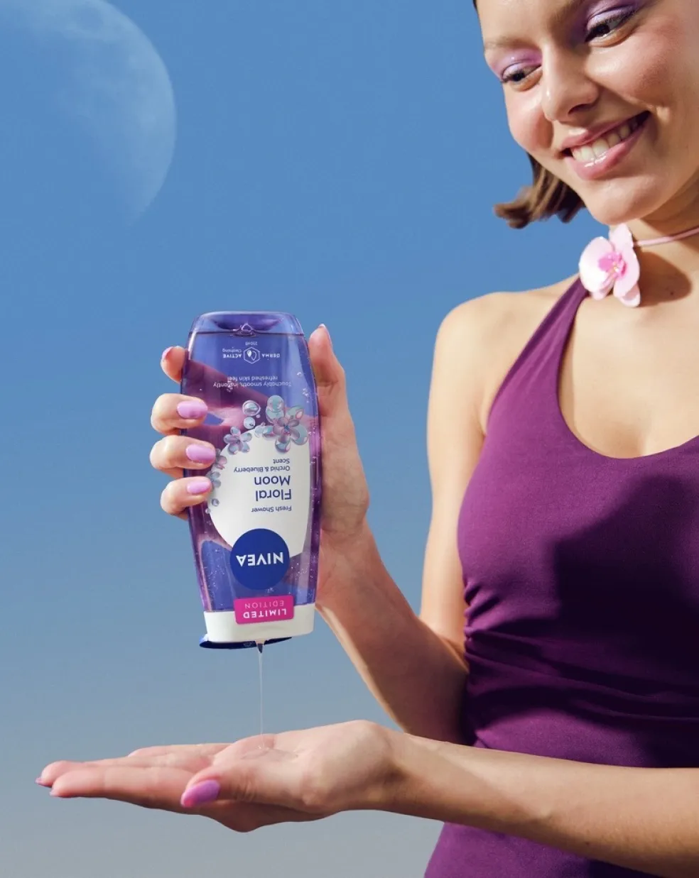 NIVEA Sprchovací gél Floral Moon