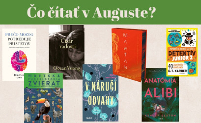 Knižné novinky august 2026: Príbehy pre lepší deň